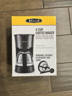 Bella 4 Cup Coffee Maker 