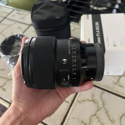 Sigma 85mm f1.4 Dg Dn