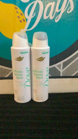 2-Dove deodorant spray 2 for $10