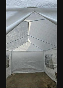 10' x 20' Outdoor Waterproof Gazebo Canopy w/  Removable Sidewalls w/Strong Connection Stakes Ropes