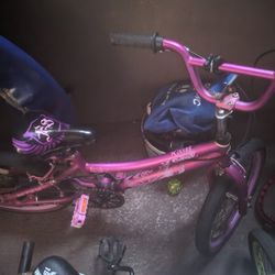 BMX Bike 20" Purple Pink