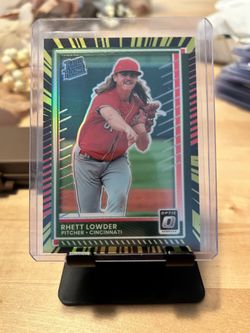 2025 Donruss #74 Rhett Lowder Optic Electricity #/69