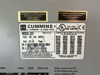Cummins Allison Model i201 Currency Counter