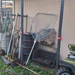 Squad Rack With Weight Bar And Plates