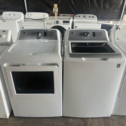 Ge Washer&dryer Large Capacity Set   60 day warranty/ Located at:📍5415 Carmack Rd Tampa Fl 33610📍 
