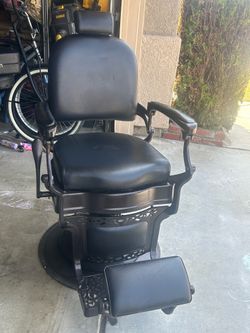 Vintage barber chair
