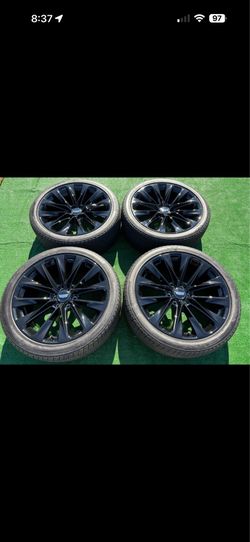 24" Cadillac Escalade V OEM ONYX wheels rims black 2024 2025 2026 Bridgestone