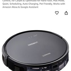 DEEBOT 601 Evacs Robot vacuum (like Roomba)