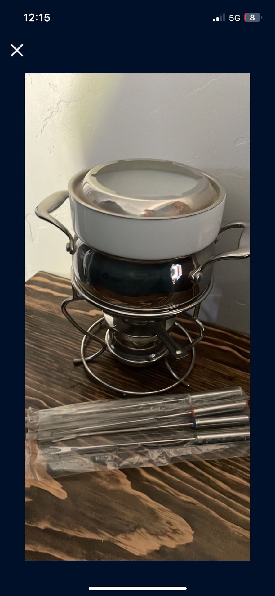 Tupperware Fondue Pot