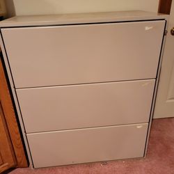 Filing Cabinets.  Set Of 2.  