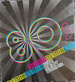 Set of 3 cds 80's Remix  with DJ Wunder