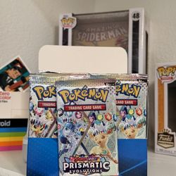Prismatic Evolution Booster Packs Pokemon Cards