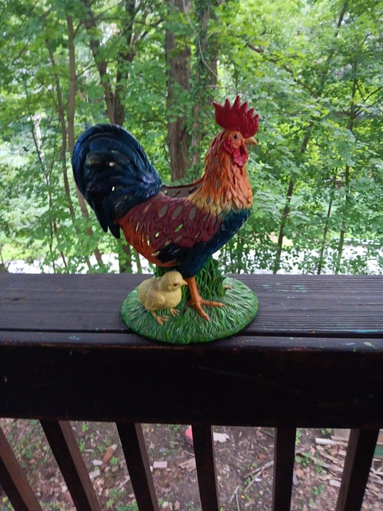 Party Lite Candle Holder. (The Cock)