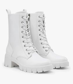 White Boots Size 10