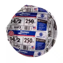 🔌 14/2 Romex SIMpull 250ft Coil – Brand New! ✅