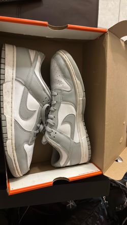 Gray Nike Dunks