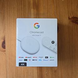 Brand New Sealed Google Chromecast With Google TV (4K)