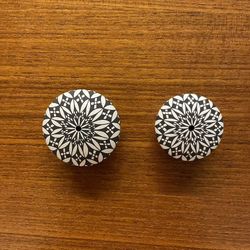 Acoma Pueblo Miniature Pottery Seed Jars Pair - Many More Items In Stock!