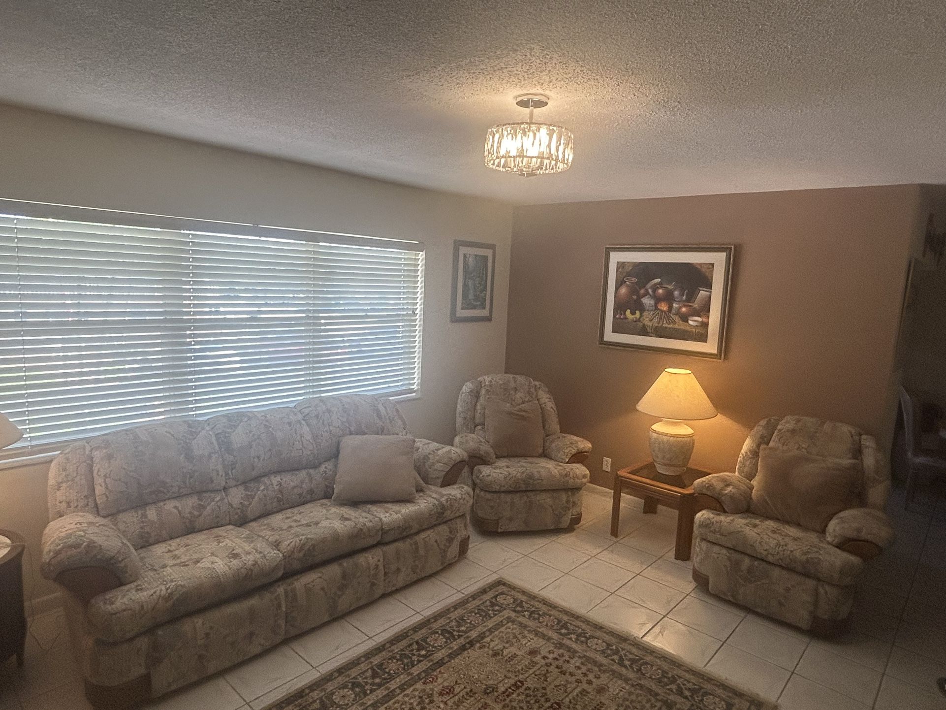 Pull Out Couch And Reclining Chairs