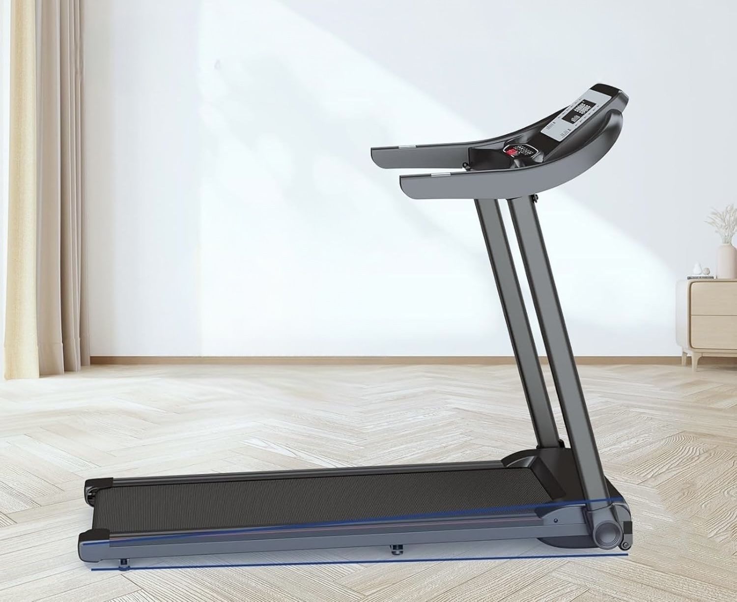 NEW Treadmill W/ Incline & Screen & Remote Control, Under Desk Treadmill !