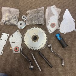 2-Stroke 100cc Motor Engine Bike Jackshaft Kit For Motorized Bicycle Cycle Bike