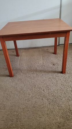 Table For Kids -wooden, For Playing, Eating, Doing Homework On
