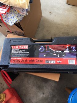 Trlloey jack with case