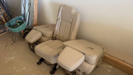 2012 Ford Expedition Cloth Middle Row Bench