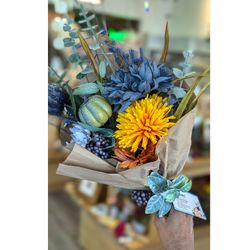 Large Fall Wrapped Bouquet 🌿🎃