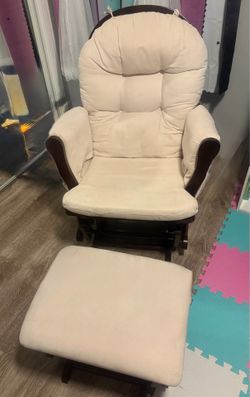 Rocking nursing chair.