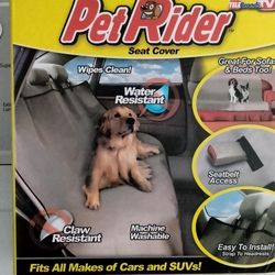 New Back Seat Cover Water Resistant