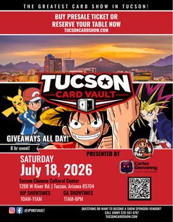 Tucson Card Show 85+ Tables !