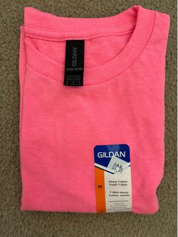 Gildan Heavy Cotton Youth T-Shirt, Size Medium