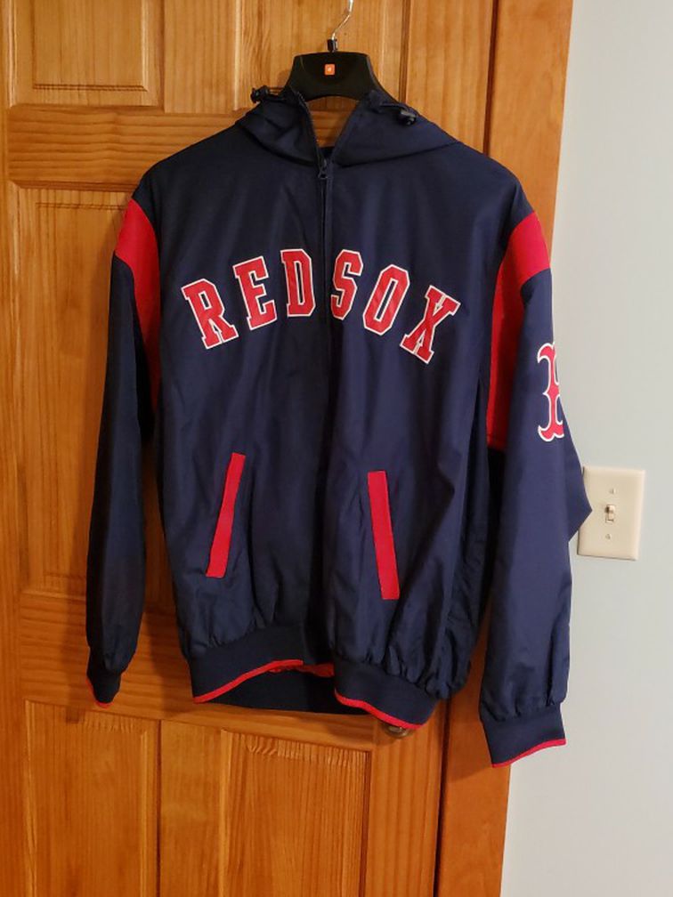 Red Sox Rain Coat With Hood