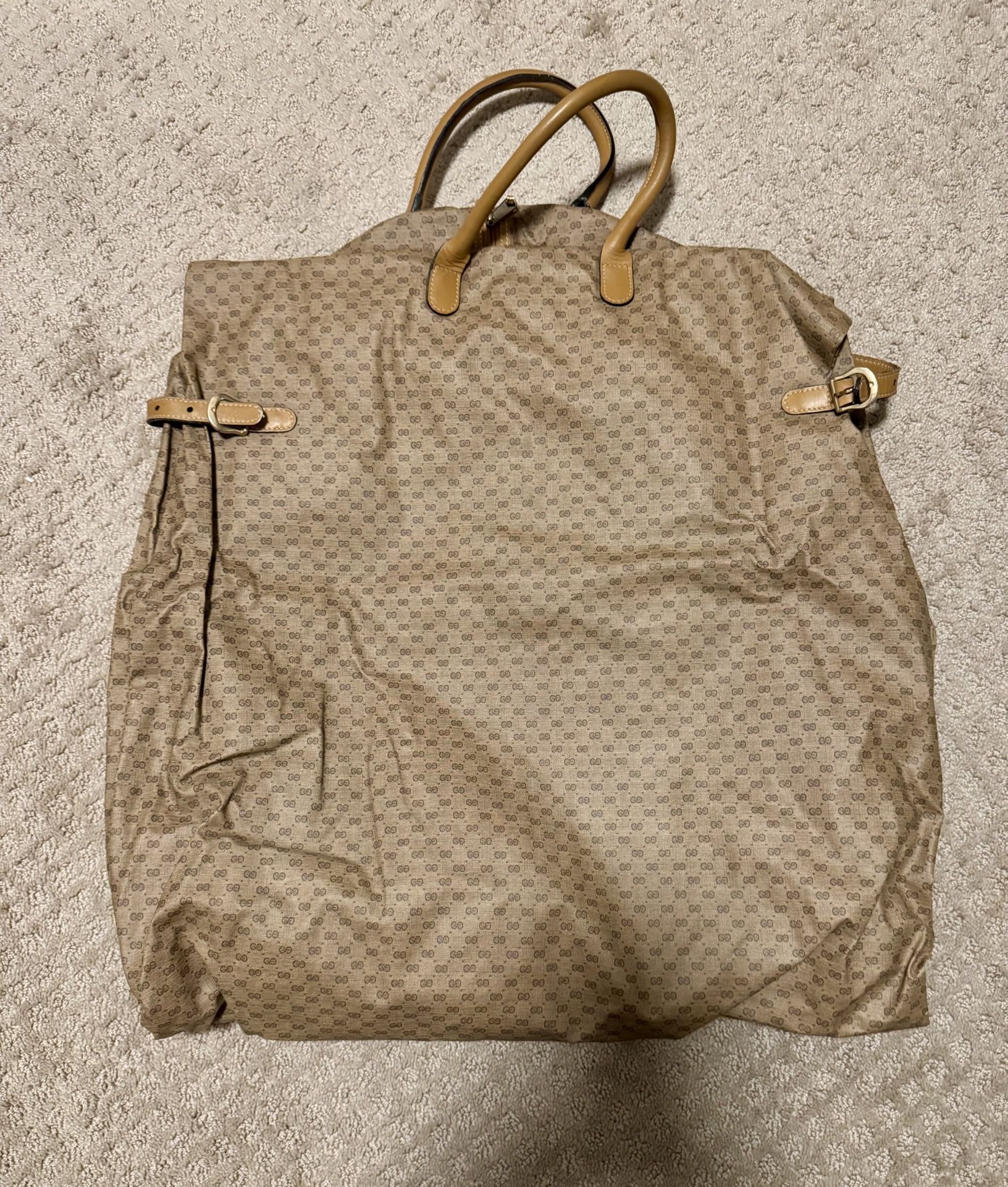 RARE Gucci Authentic Vintage GG Monogram Full XL Garment Bag- Perfect Condition