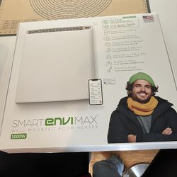 Smart EnviMAX 120v Hardwired Electric Panel Wall Heater - 1000 Watts. 