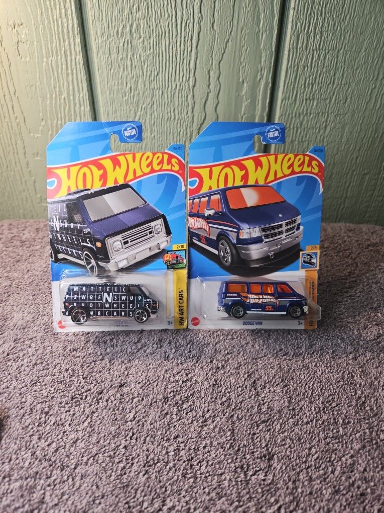 Hotwheels Car6 70s Van-Dodge Va 2021