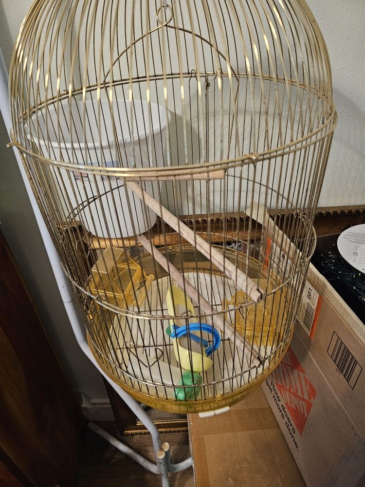 Bird Cage With Stand