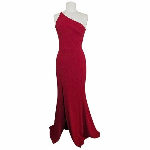 dress the population amy one-shoulder gown Amy Gown XL / SAGE