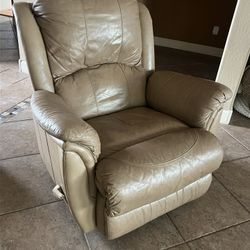 Leather Recliner That Rocks And Swivels 
