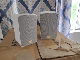 Outdoor/Bookshelf Speakers. Cast Iron.. Call
