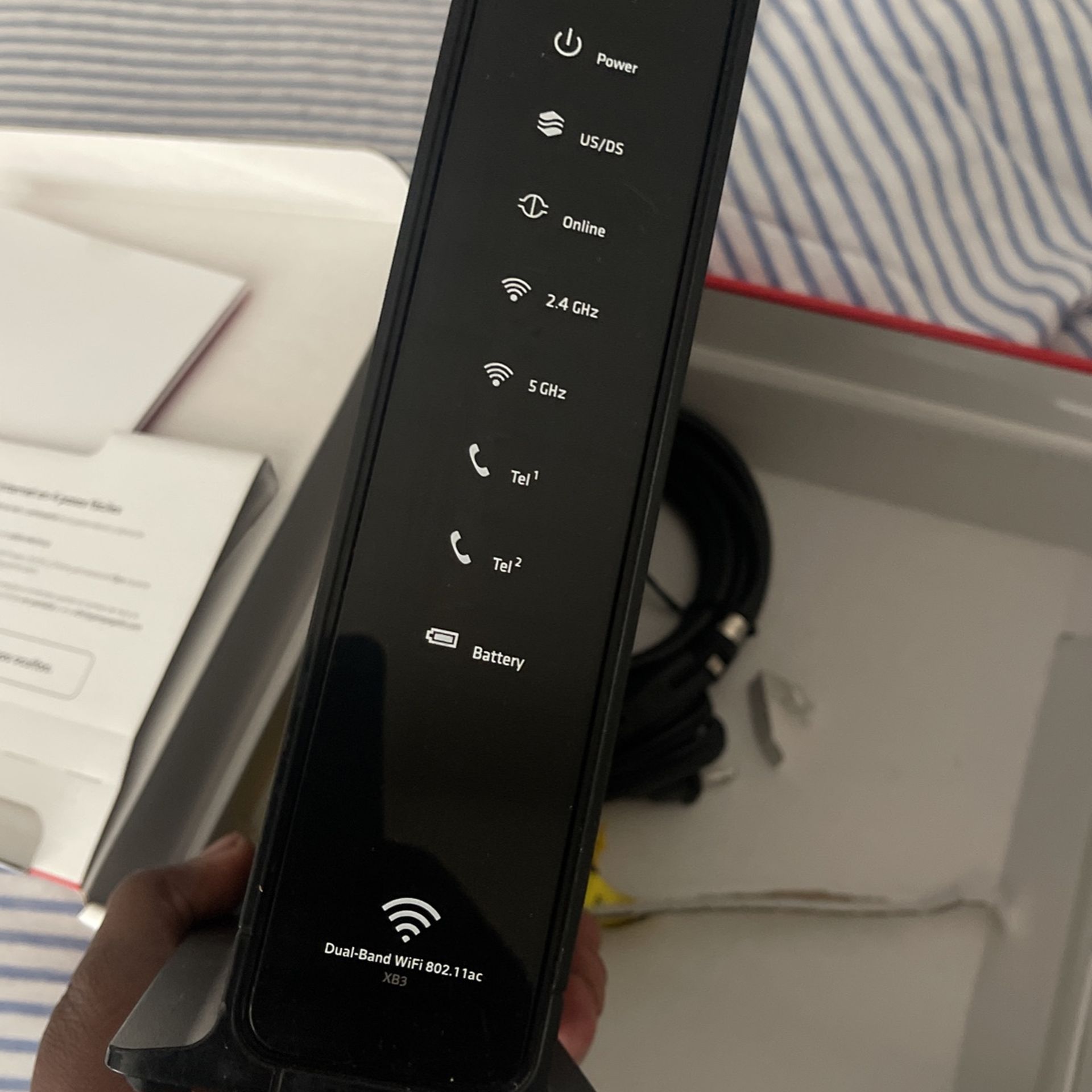xfinity modem + router wifi