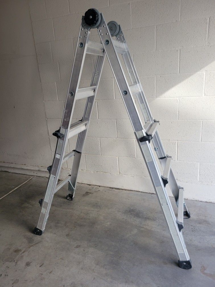 A-Frame Telescoping Ladder
