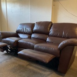 Lazyboy Leather Sofa Recliner 