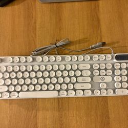 White Keyboard 