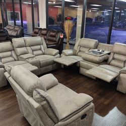 New Recliner Sofa And Glider Recliner Loveseat