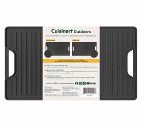 Cuisinart 2-in-1 Cast Iron Reversible Griddle Plate Brand New