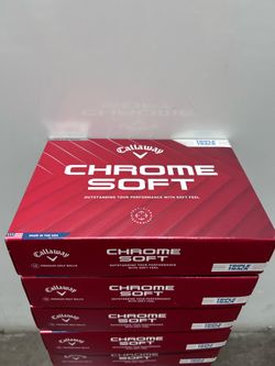 Callaway Chrome Soft Triple Track Golf Balls