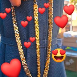 Necklace And Bracelet 2pc Set