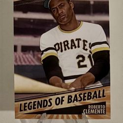 2021 Topps Opening Day ROBERTO CLEMENTE Legends of Baseball #LOB-2 Pirates HOF